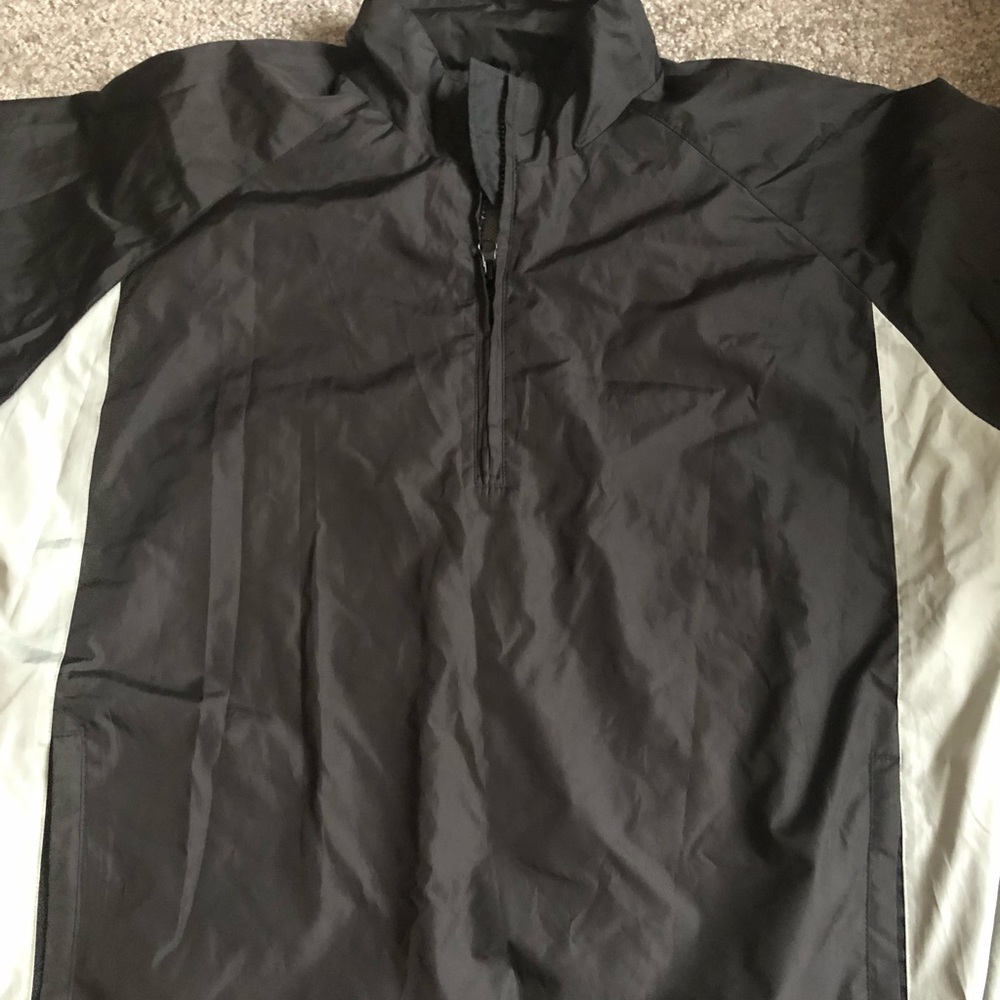 Men’s half sleeve golf rain jacket